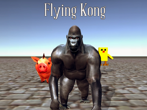 Spel Flying Kong  aanlyn