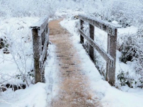 Spel Bridge Winter Snow Jigsaw  aanlyn