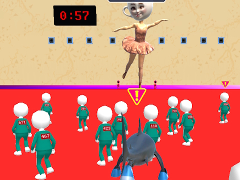 Spel Tralalero Tralala Red Light Squid Game  aanlyn