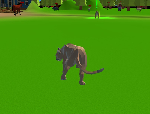 Spel Cougar Simulator - Big Cats  aanlyn