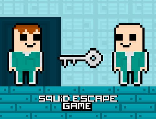 Spel Squid Escape Game  aanlyn