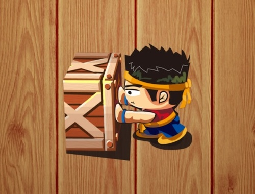 Spel Sokoban Puzzle Game  aanlyn