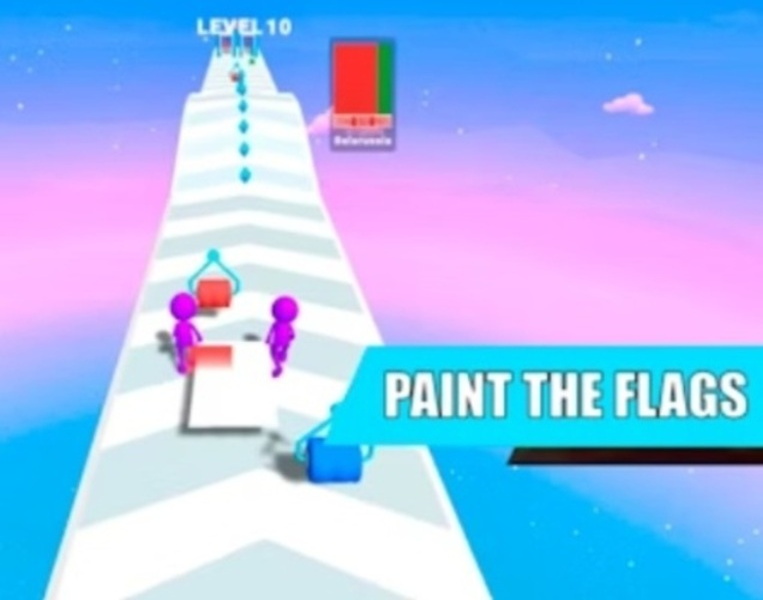 Spel Verf die vlae  aanlyn