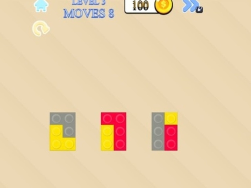 Spel Logiese blokke  aanlyn
