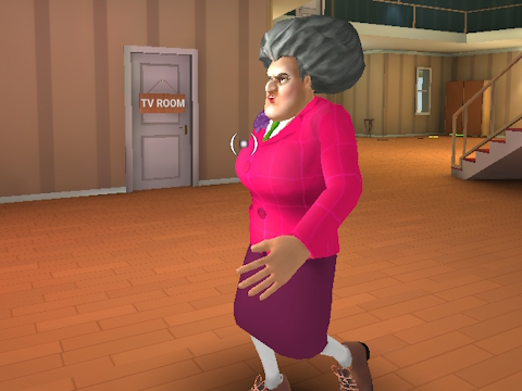 Spel Eng onderwyser 3d  aanlyn