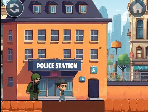 Spel Rebel Run  aanlyn