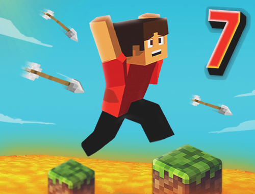 Spel Parkour Blok 7  aanlyn