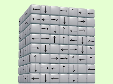 Spel Pyl weg Puzzle  aanlyn