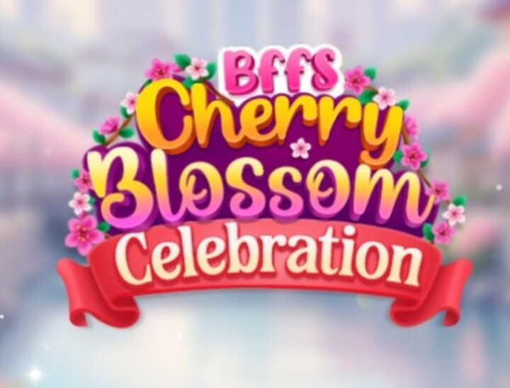 Spel BFFS Cherry Blossom -viering  aanlyn