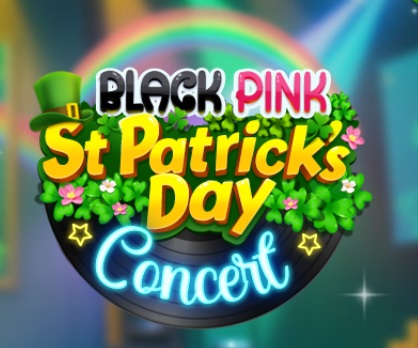 Spel Black Pink St. Patricks Day Concert  aanlyn