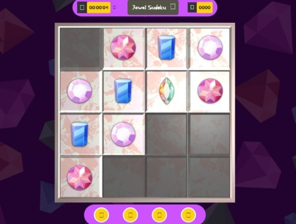 Spel 3D Jewel Sudoku  aanlyn
