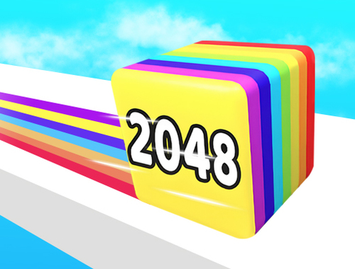 Spel Jelly Run 2048  aanlyn