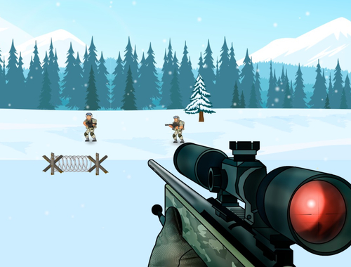 Spel Snow Sniper  aanlyn