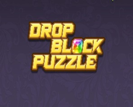 Spel Drop blok legkaart  aanlyn