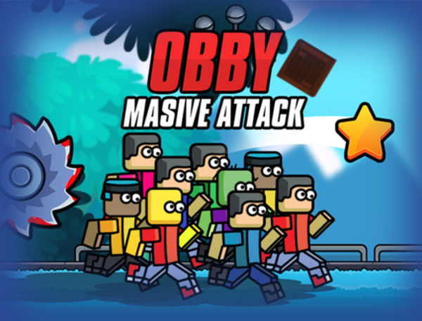 Spel Obby Massive Attack  aanlyn