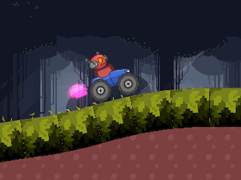 Spel 2D Nitro Race  aanlyn