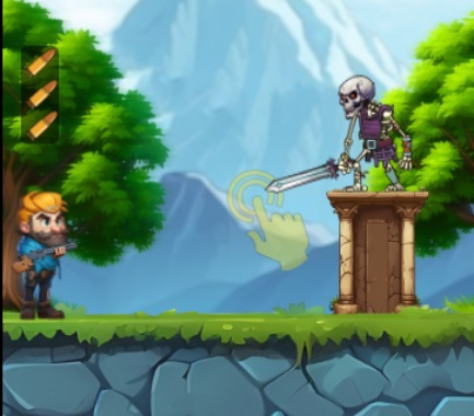 Spel Koeëlstaking  aanlyn