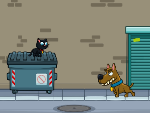 Spel Straat kat  aanlyn