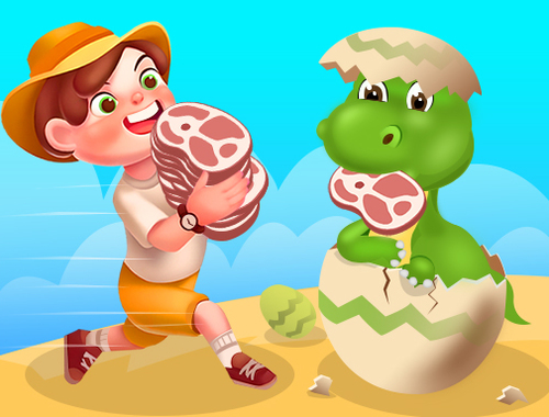 Spel Dragon Island Idle 3D  aanlyn
