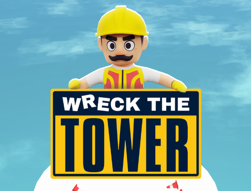 Spel Wrak die toring  aanlyn