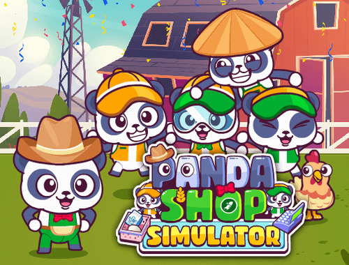 Spel Panda Shop Simulator  aanlyn