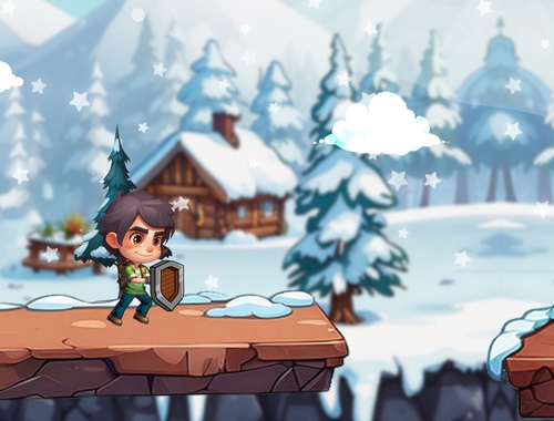 Spel Glacier Adventure  aanlyn