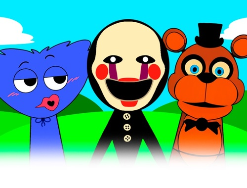 Spel Sprunki Horror  aanlyn