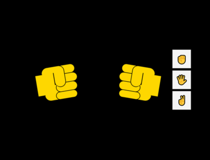 Spel Rock Paper Scissors Challenge  aanlyn