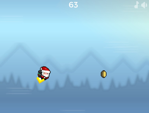 Spel Santa Dash 2  aanlyn
