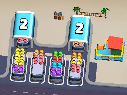 Spel Sorteer die passasier  aanlyn