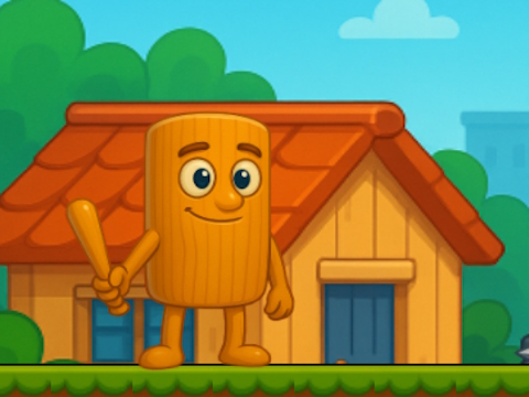 Spel Tung Tung Sahur Big Stick  aanlyn