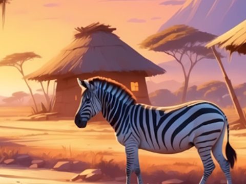 Spel Die hut ontsnap  aanlyn