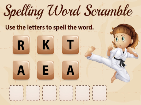 Spel Spelling Word Scramble  aanlyn