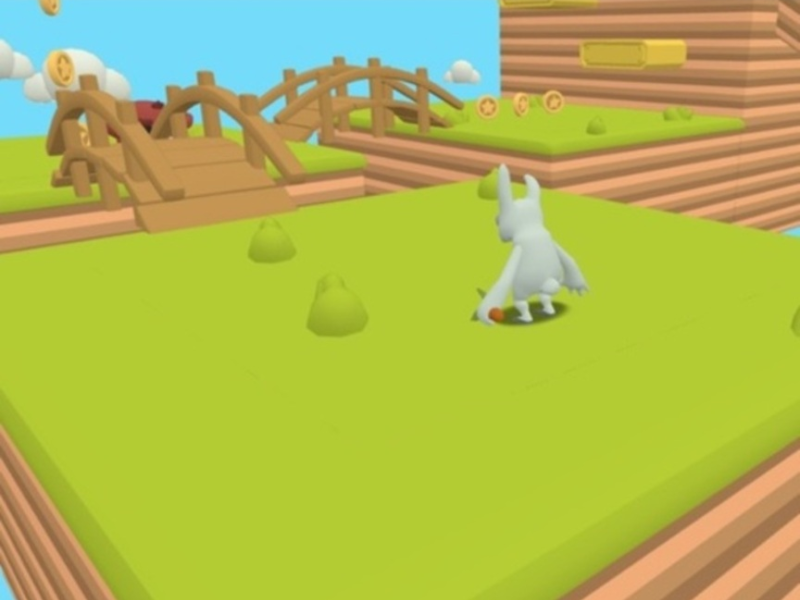 Spel Bunny Coin Hop  aanlyn