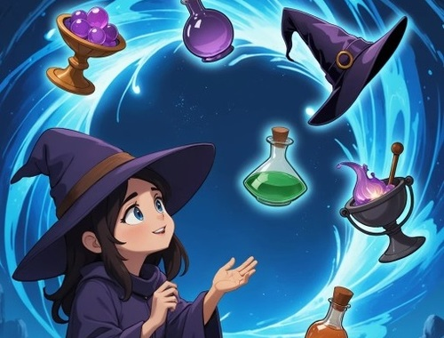 Spel Magiese sortering  aanlyn