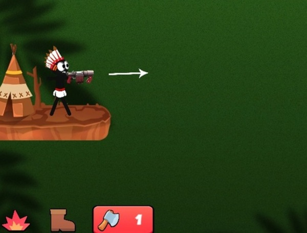 Spel Stickman Arrow Battle  aanlyn
