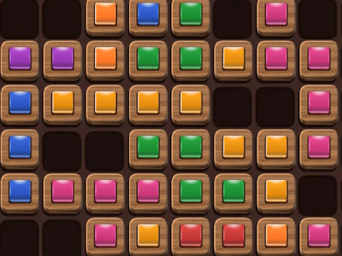 Spel Houtblok -legkaart  aanlyn