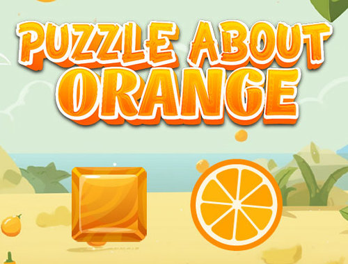 Spel Legkaart oor oranje  aanlyn