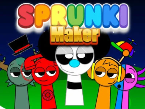 Spel SPRUNKI MAKER  aanlyn