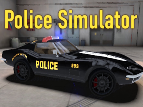 Spel Polisie -simulator  aanlyn