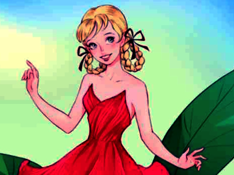 Spel Trek Thumbelina aan  aanlyn