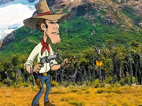 Spel Cowboy ontdek fortuinpot  aanlyn