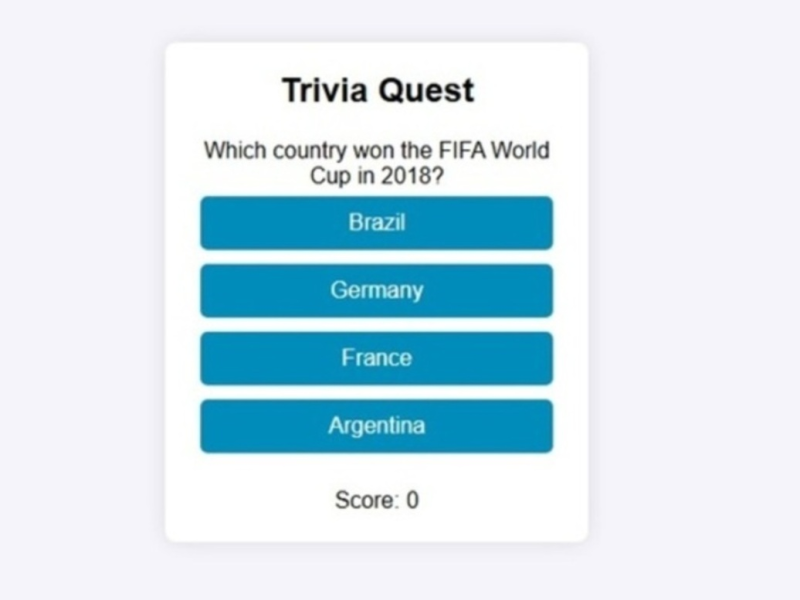 Spel Trivia Quest  aanlyn