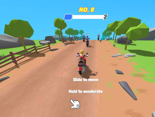 Spel Moto Attack Bike Racing  aanlyn