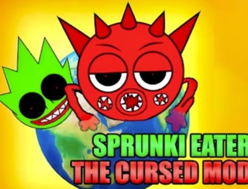 Spel Sprunki Eater the Cursed Mod  aanlyn