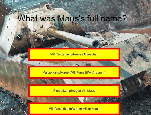 Spel Tenkvasvra: Maus  aanlyn