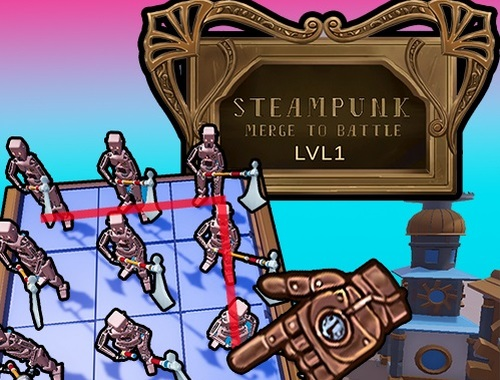 Spel Steampunk samesmelting om te veg  aanlyn