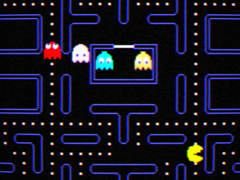 Spel Pac-man  aanlyn