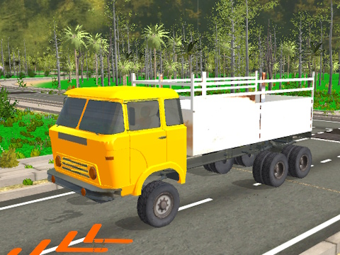 Spel Onmoontlike vragmotorbestuurder 2025  aanlyn