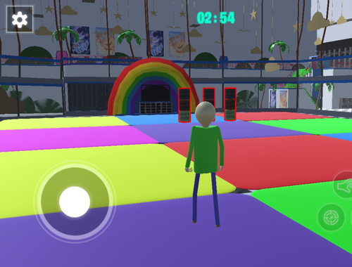 Spel Ouma vs Baldi en oupa Horror  aanlyn